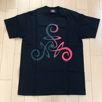 新品未使用　藤井フミヤ　FロゴTシャツ　黒　L Amazon.co.jp: 藤井フミヤ Tシャツ1994 FFFツアー 黒赤文字 L